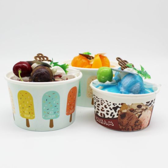 paper ice cream cups