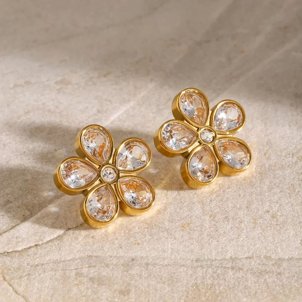 flower earrings